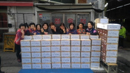 천안시 남산중앙시장 개나리길 상인회, 사랑의 김치 전달