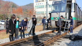 대전도시철도, 시각장애 전동차 안전체험 실시
