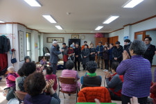 달빛사랑 봉사단, 경로당 찾아 봉사 활동