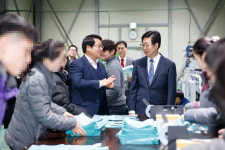 아산시장, 충남도지사와 함께 성모복지원 방문