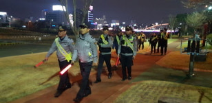 사직1동주민센터·사창지구대·사직1동 자율방범대 주민 안전지킴이 활동