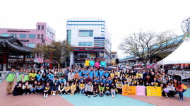 아산시보건소, 민·관 합동 생명사랑 자살예방 캠페인