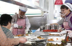 청주시 노인종합복지관 유산기부 무료특식