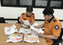 천안 삼성어린이집 소방서에 훈훈한 손편지 전달