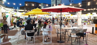 아산 온양온천시장 열린시장 Open stage, 건강힐링장터 인기