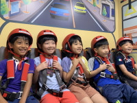 영동소방서, 영동초 이동안전체험차량 소방안전교육 실시