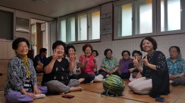 서원구 사직2동 지역사회보장협, 경로당에 초복 맞이 수박 전달