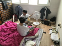 서원구 사직1동 지역사회보장협, 저소득 노인에 선풍기 전달