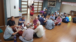 서원구 사직2동 푸르지오캐슬아파트 봉사대, 삼계탕 나눔봉사