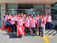 서원구 사직1동 통장협의회, 추석맞이 대청소 실시