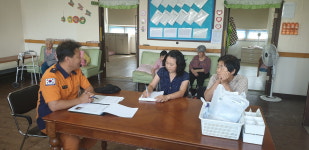 금산소방서, 피난약자대상 현장방문 안전컨설팅