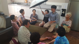 상당구 남일면, 경로당 방문 안전교육 실시