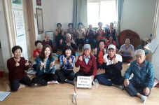 천안 원성2동 행복키움지원단, 단감 수확·나눔행사