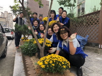 서원구 사창동 바르게살기협의회, 국화꽃 거리 조성