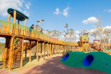 증평 안자산공원, 단풍 명소로 인기