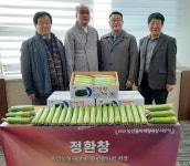 흥덕구 옥산면 덕촌1리 정환창 이장, 농산물 마케팅 대상