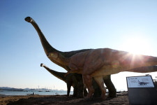 보령시, 백악기 거대 공룡 조형물 조성