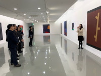 청주시립미술관에서 보고회·전시관람 일석이조