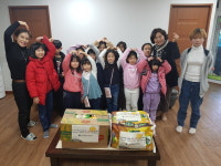 보은교육지원청, 설명절 맞이 지역아동센터 방문