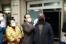 정상혁 보은군수, 신종코로나 대응 점검