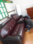 강내면 가구업체 관내 경로당에 쇼파 기증