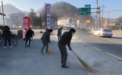 금산 복수면, 면사무소 주변 환경 정비