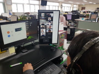 금산교육지원청, 소프트웨어지원단 화상회의 개최