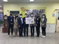 한국동서발전(주), 재가장애인 삼계탕 전달