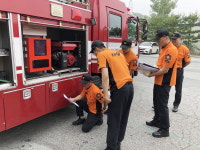 충주소방서, 소방장비 점검 실시