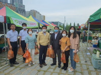 청주 흥덕구, 농·특산물 직거래장터 현장 방문
