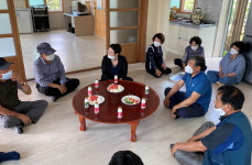경영미 신임 천안 목천읍장, 경로당 방문 현안파악