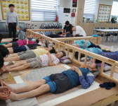 전종국 박사·실기강사 고영욱, 스포츠근육마사지 봉사
