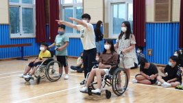 보은 종곡초, 장애 인식 개선 체험 교육 실시