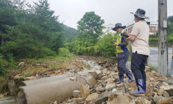 충주시, 집중호우 피해주민 재해구호 지원 총력
