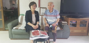 충북남부보훈지청-청주축산업협동조합, 보훈가족 소고기 나눔행사