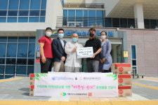 예산군노인종합복지관, 수해 지역 어르신을 위한 식품키트 전달
