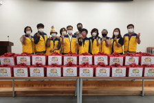 청주 남일지기협의체, 추석맞이 선물꾸러미 전달
