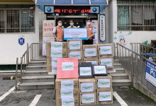 한전 중부건설본부, 대전 서구 변동에 생필품 후원