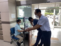 음성 원남면 마송2리 고종식 이장 자동 발열측정기 기증