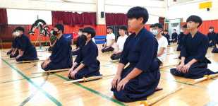 괴산오성중 1학년 46명, 검도 승급 심사 전원 3급 합격