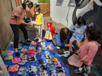 아이림어린이집, 사랑나눔 바자회·재활용품 작은 전시회