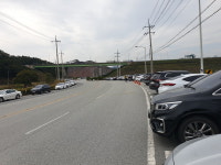 공주 검상농공단지 진입로, 불법 주정차로 몸살