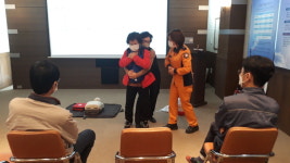 영동소방서, 자원순환센터 소방안전교육