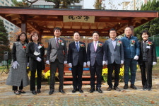 청주세무서, 지역주민과 함께하는 세심정 정자 완공