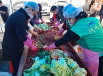 천안 일봉동 새마을부녀회, 사랑의 김장나누기 행사