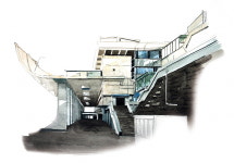 반공연맹을 위한 건축, 자유센터