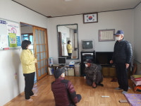 서천군 시초면, 코로나19 예방 경로당 긴급 방역