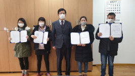 부여군장애인종합복지관, 중 ·고등 학생에 장학금 전달