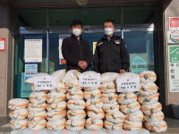 영동군 추풍령면 추풍령농약사 이정열대표, 쌀 45포 기탁