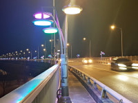 충주 대봉교·목행대교에 볼거리 풍성한 야간조명 설치